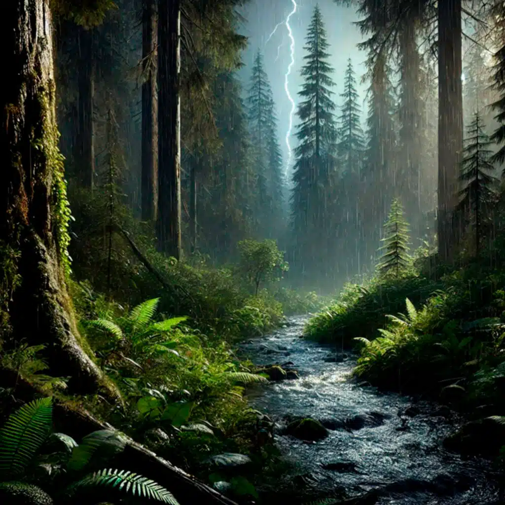 Шум Дождя и Звук Грозы