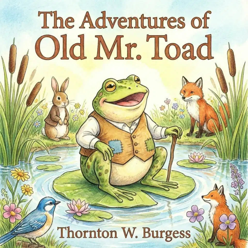 The Adventures of Old Mr. Toad by Thornton W. Burgess ~ Full Audiobook [family]