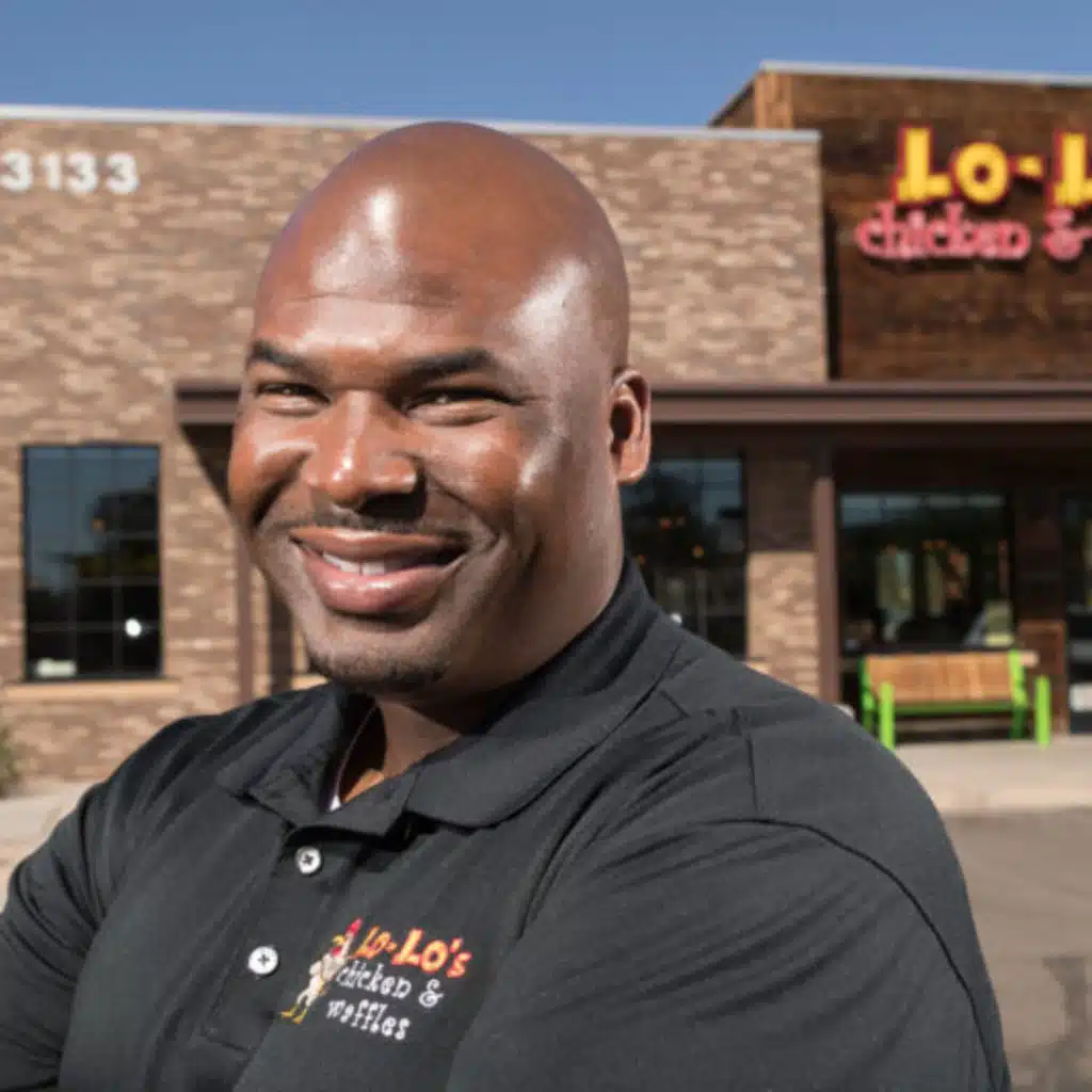 Larry White Jr transformed flour into gold with LOLO’s Chicken and Waffles