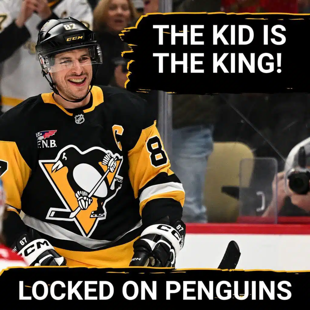Sidney Crosby passes Mario Lemieux for the FRANCHISE LEAD in points!