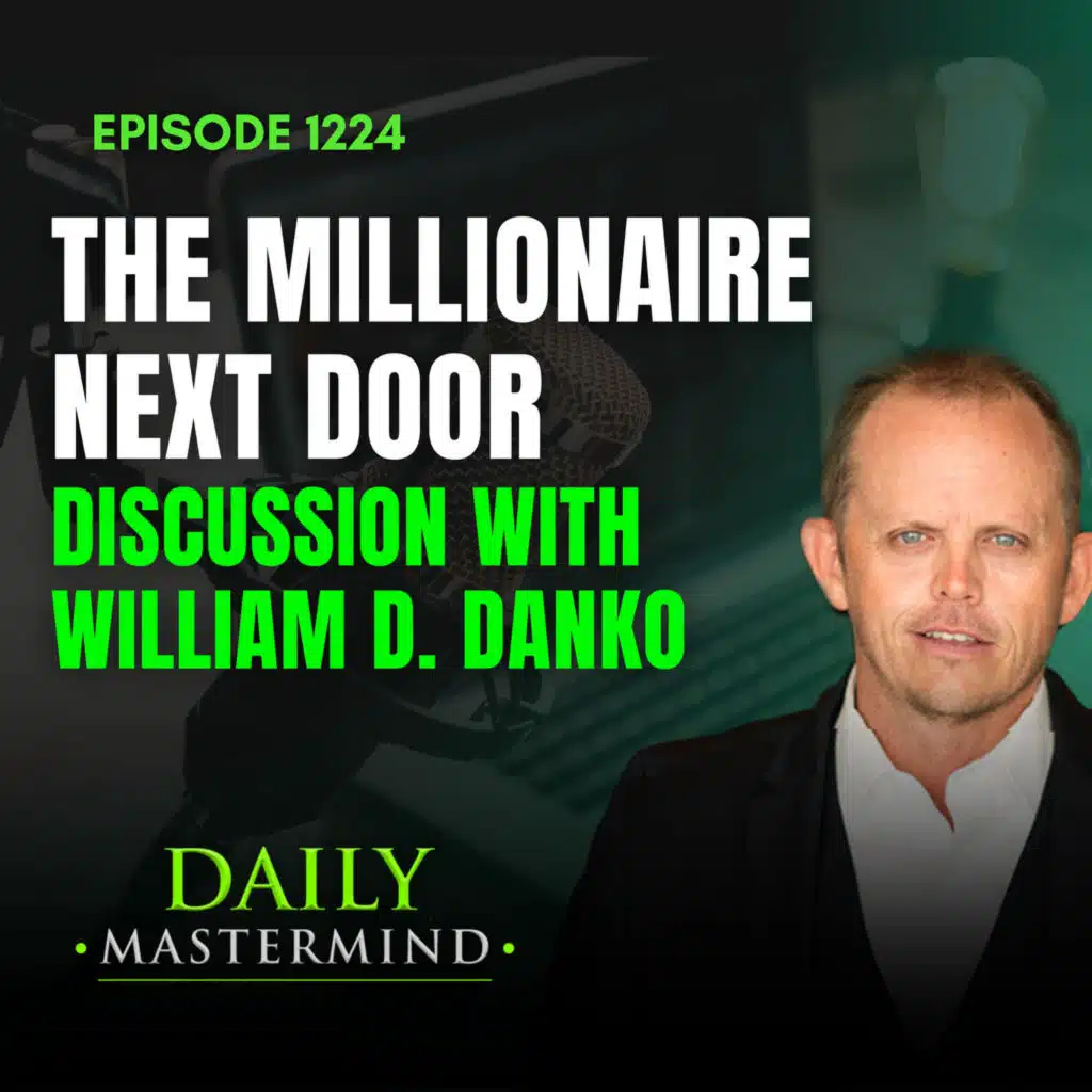 The Millionaire Next Door discussion with Dr William D. Danko