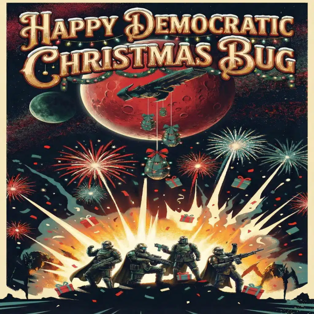 Happy Democratic Christmas Bug