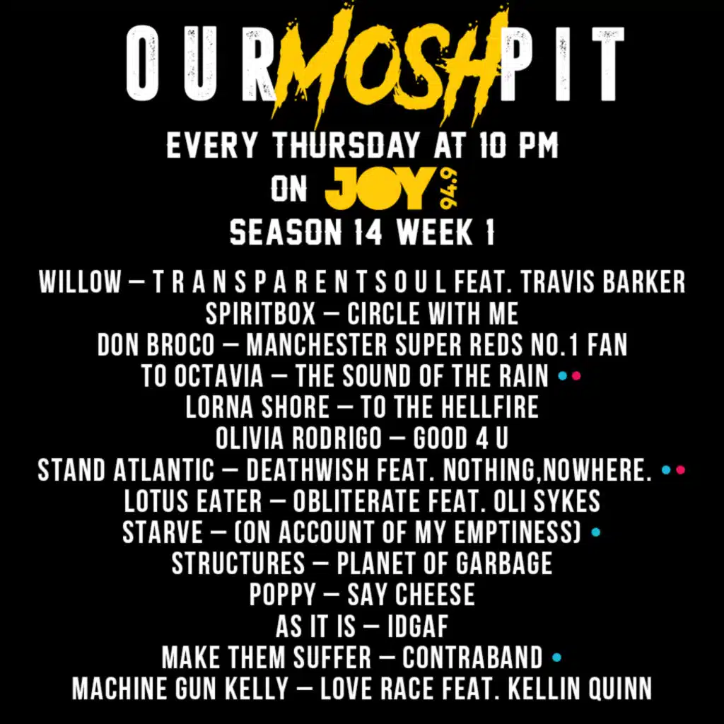 Our Mosh Pit – Season 14 Episode 1