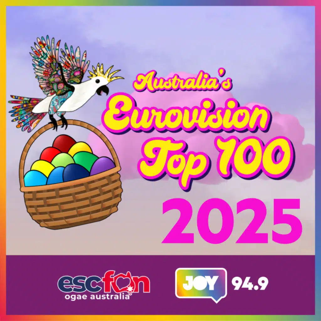 Australia’s Eurovision Top 100 2025: #87 to #75