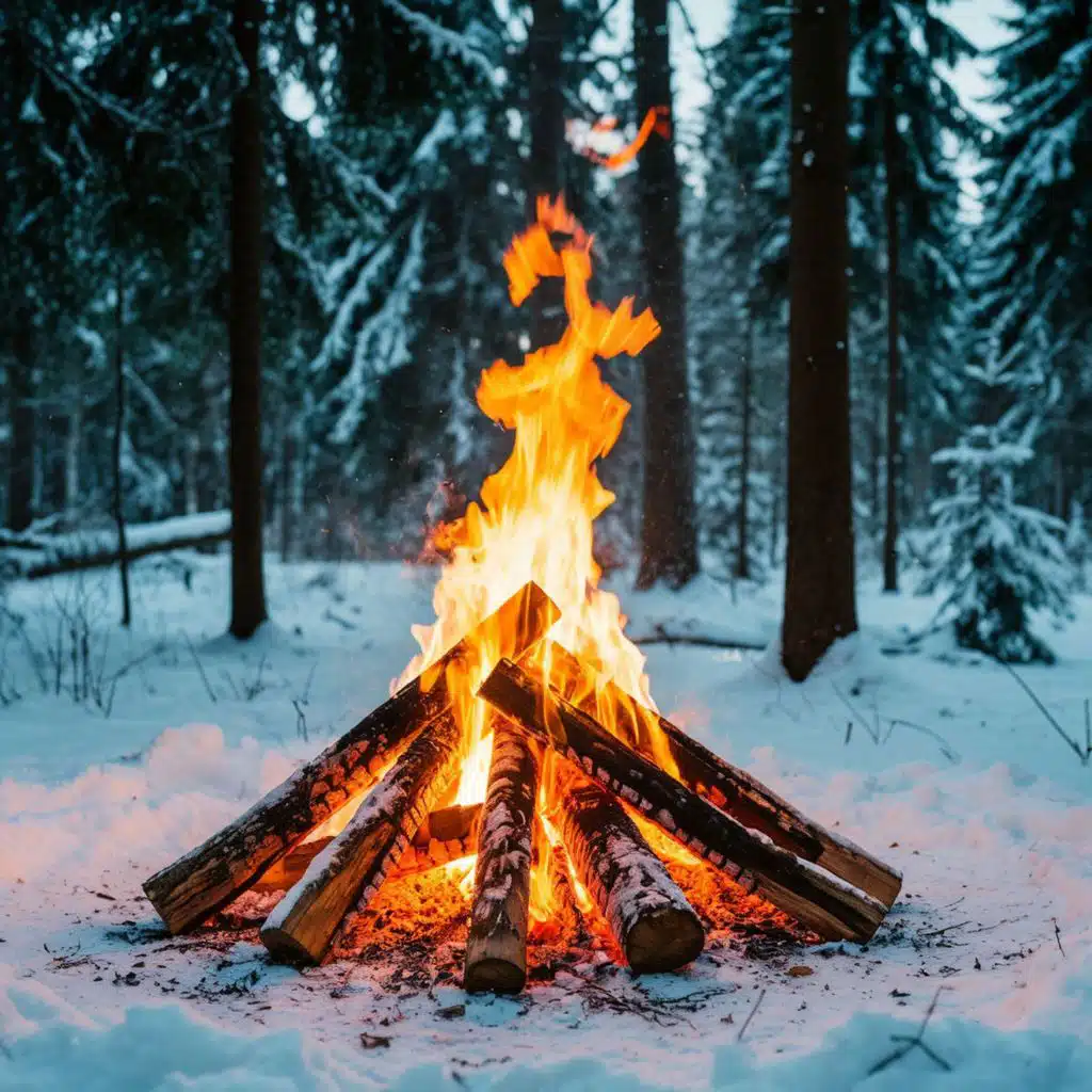 Новый год в лесу