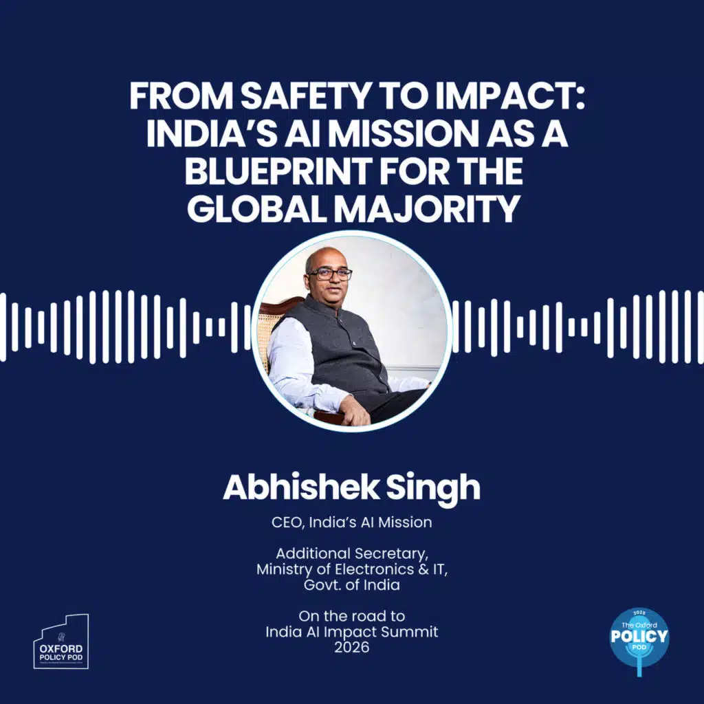 From Safety to Impact: India’s AI Mission as a Blueprint for the Global Majority with Abhishek Singh