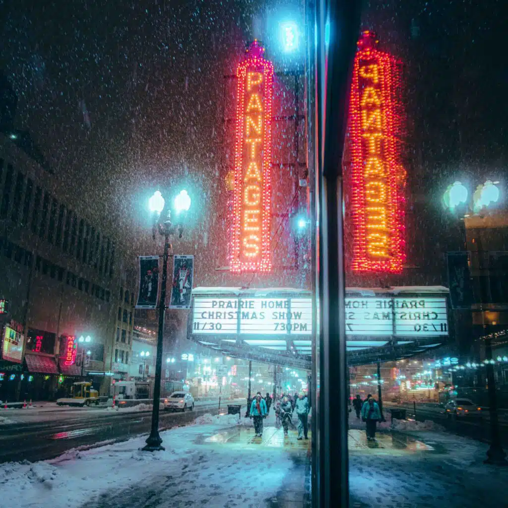 Nostalgic Vinyl Dreamscape