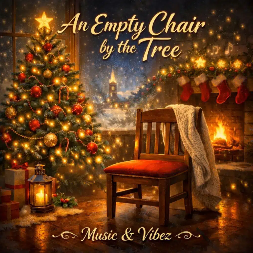 An Empty Chair By The Tree