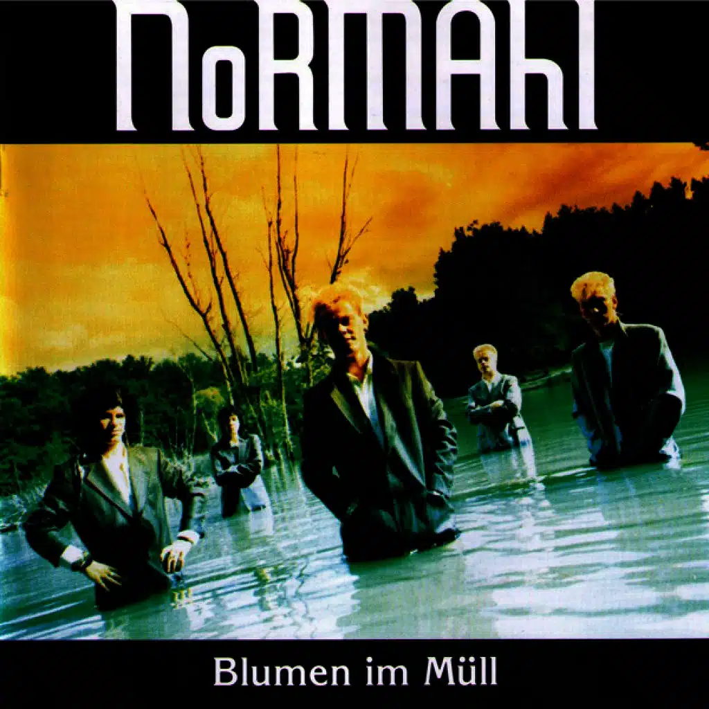 Blumen im Müll