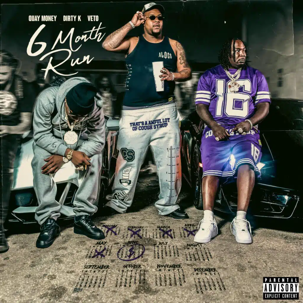 6th Month Run (feat. Dirty K & Quay Money)