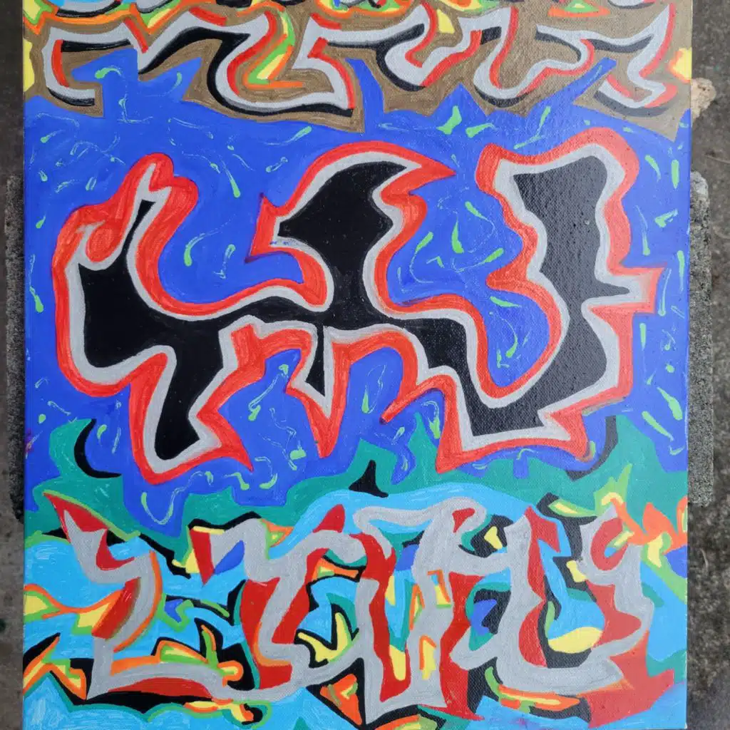 Nicky With Her Hair On Fire