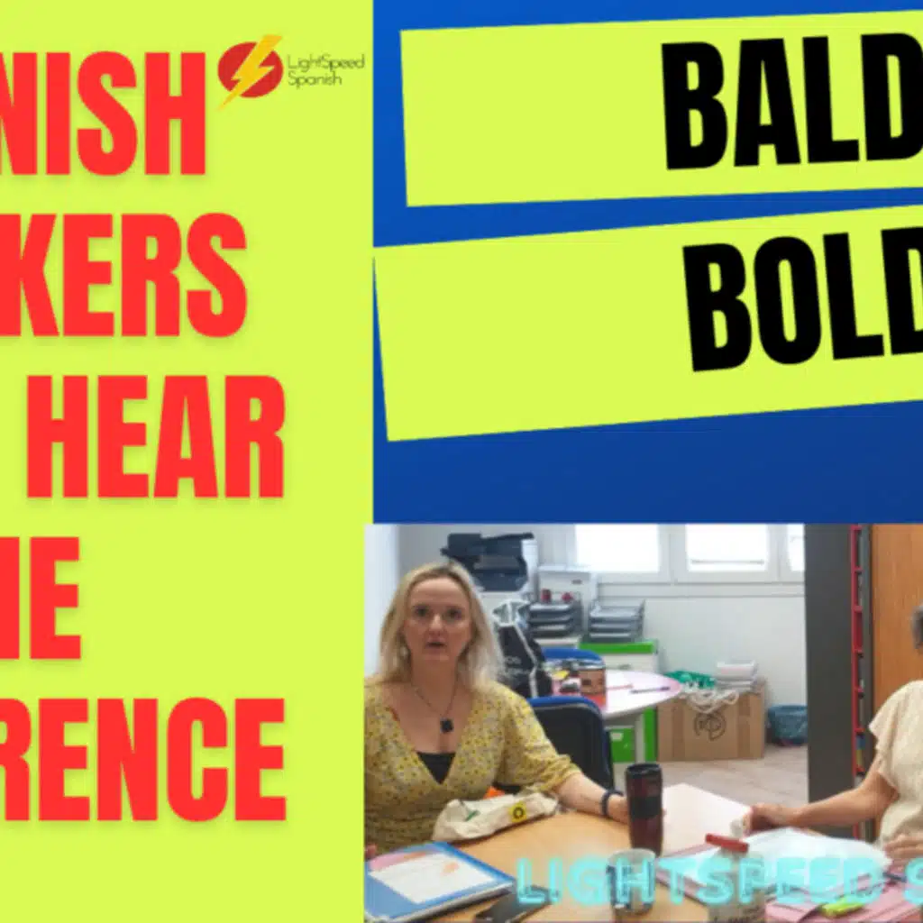 84 Advanced Spanish It’s difficult for them!