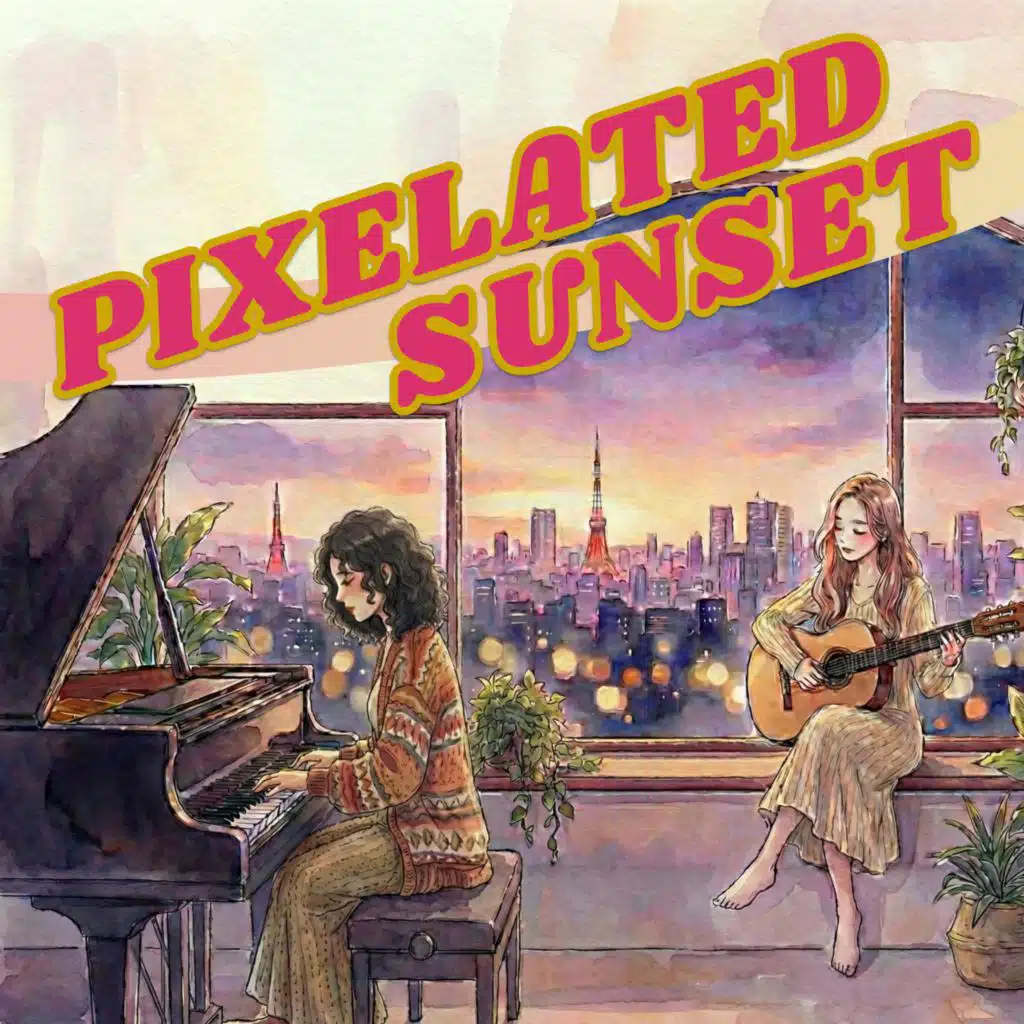 Pixelated Sunset (Lost in Shinjuku)