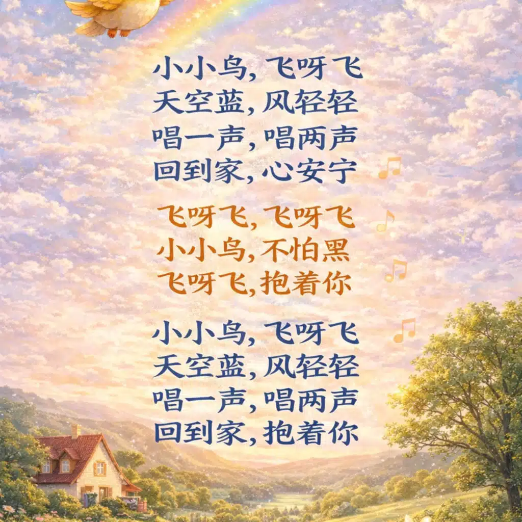 小鸟回家了