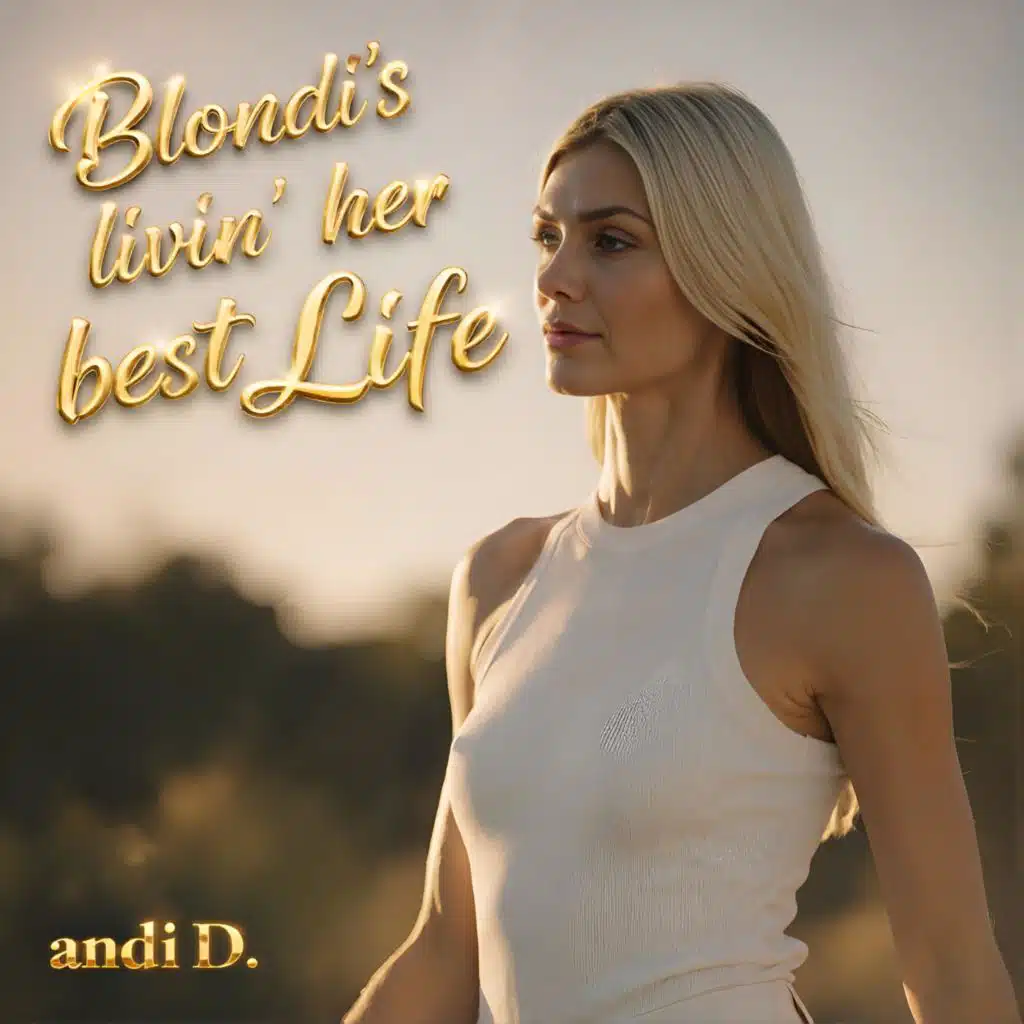 Blondi's livin' her best Life