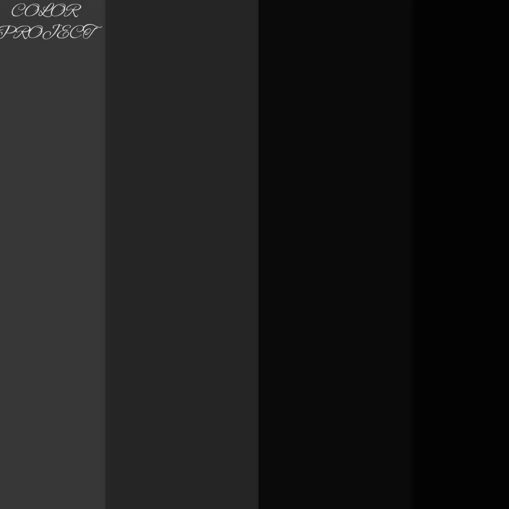 COLOR PROJECT: BLACK