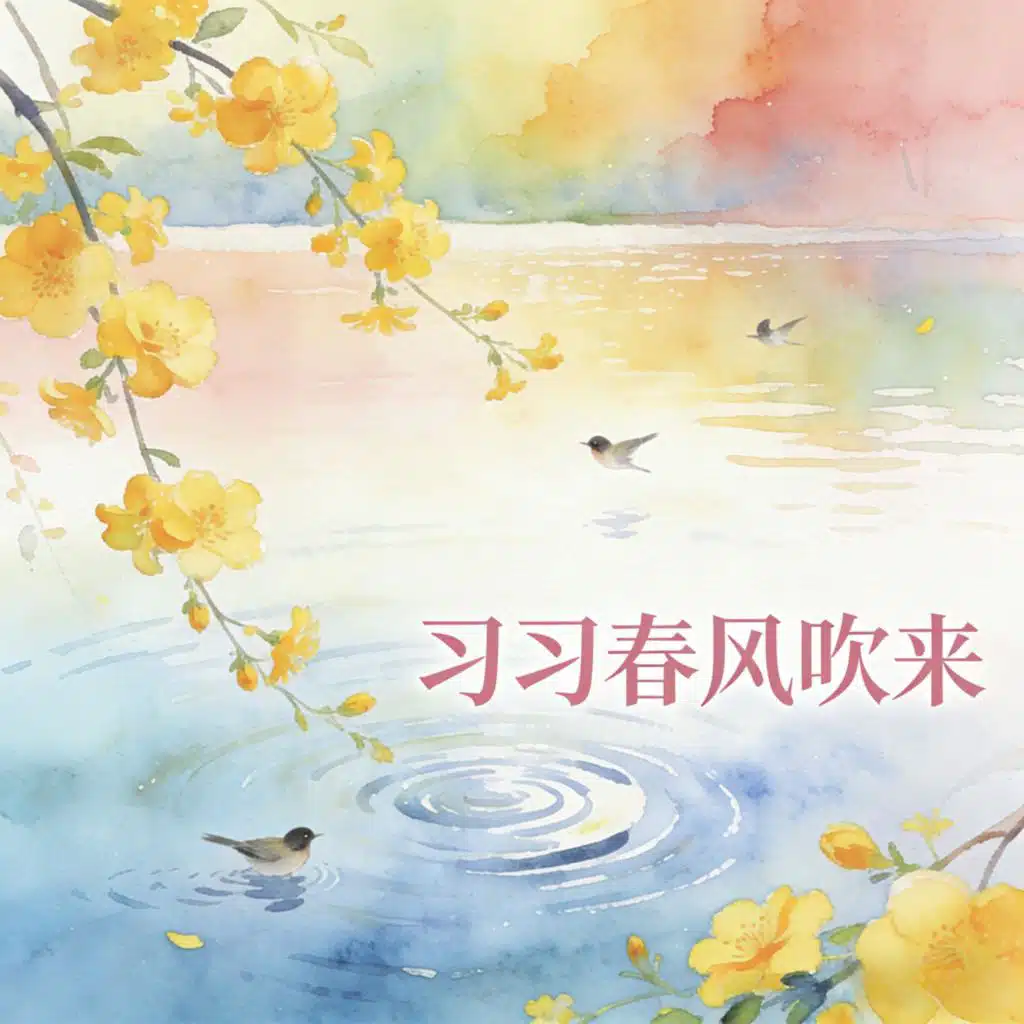 习习春风吹来
