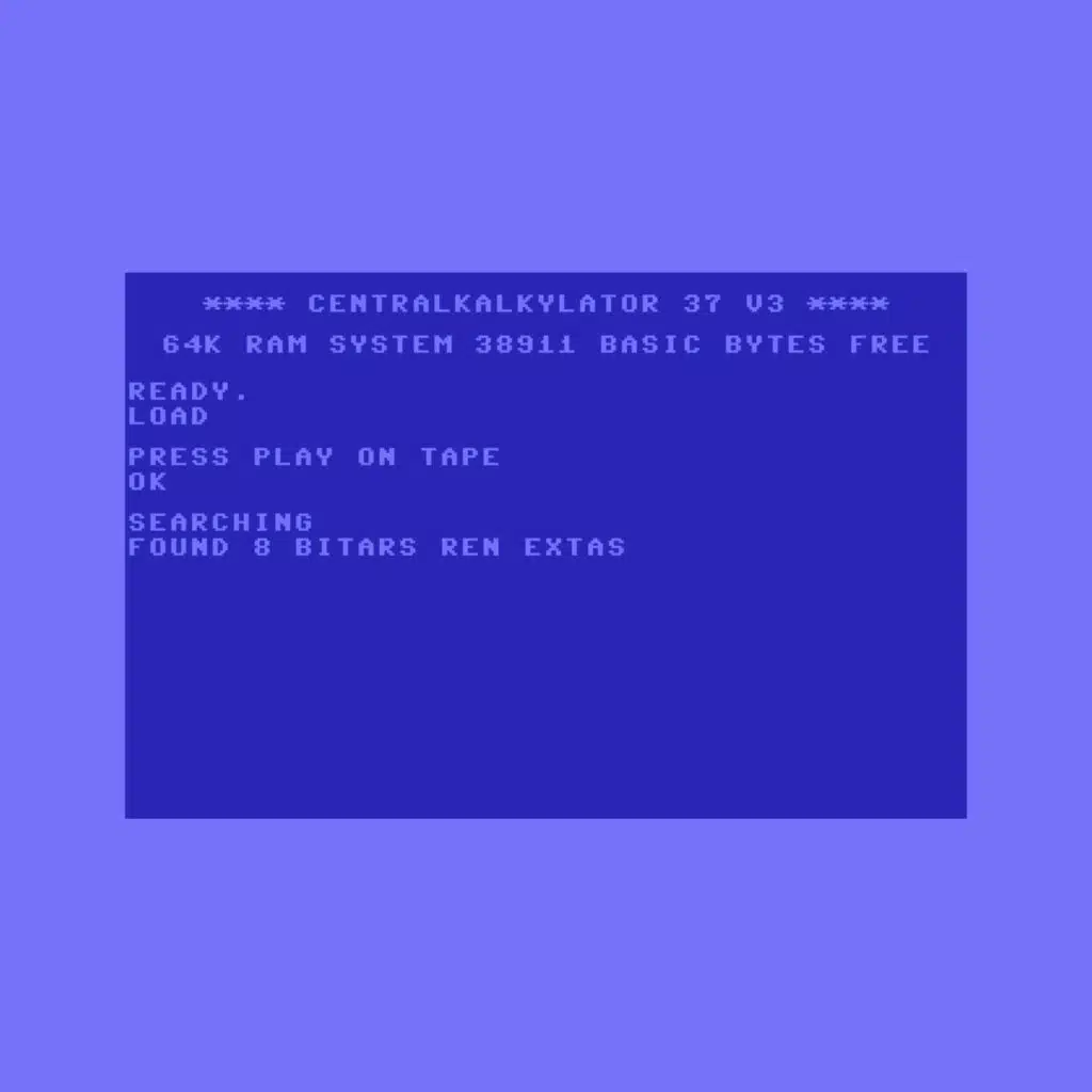 8 bitars ren extas