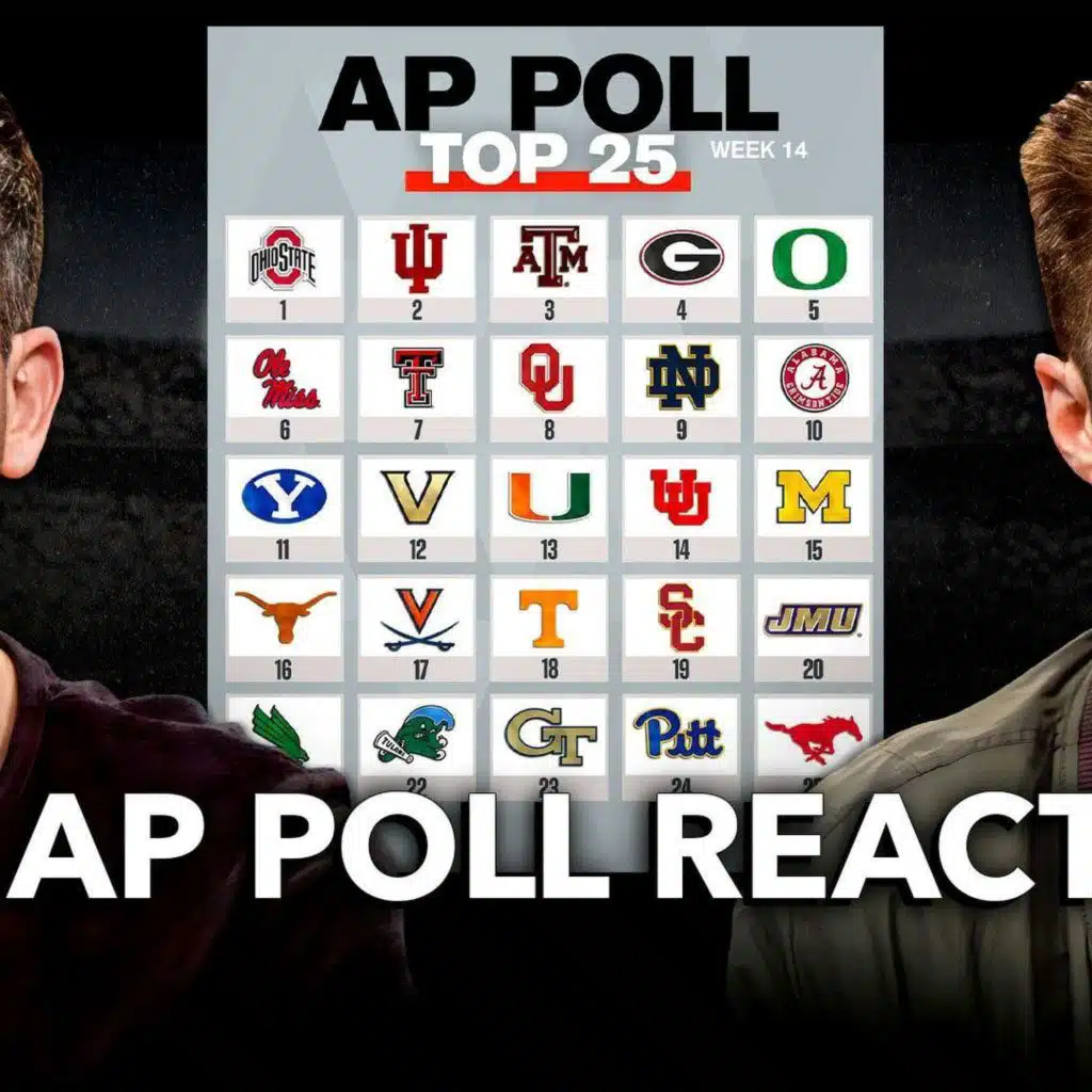 AP POLL REACTION & College Football Week 13 Recap | Alabama Still Behind Notre Dame?