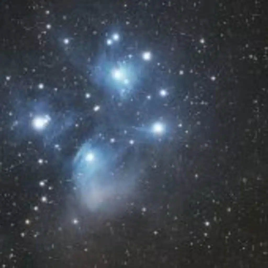 Tuesday, January 6, 2026 — The Pleiades star cluster ushers in winter story season