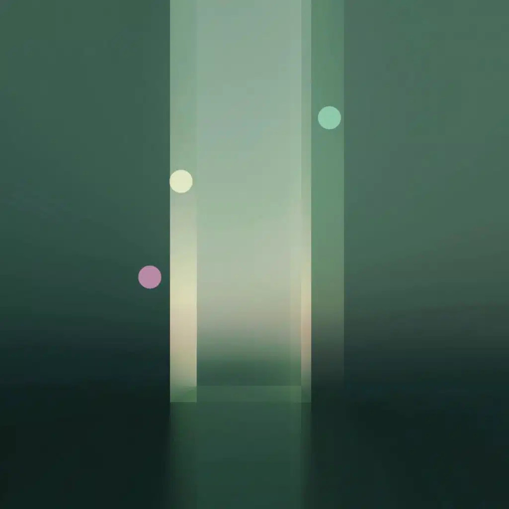 الضوضاء الخضراء النقية مع نبض نوم EMDR