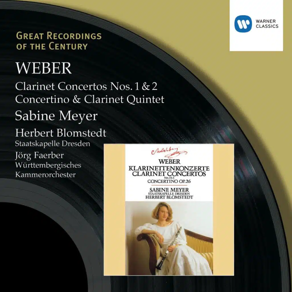 Clarinet Quintet in B flat major, J182, Op.34 (Version for string orchestra): III: Menuetto Capriccio - Presto