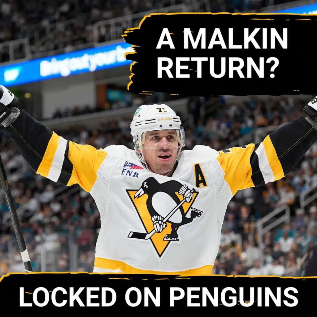 Penguins forward Evgeni Malkin nearing a return!