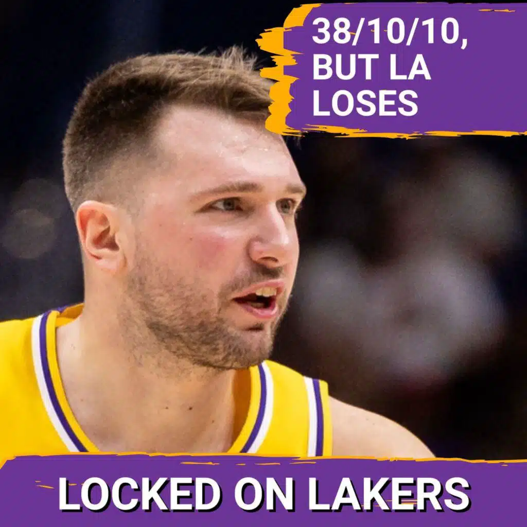 Luka Dončić Scores 38, but Overmatched Lakers Lose in San Antonio, 107-91