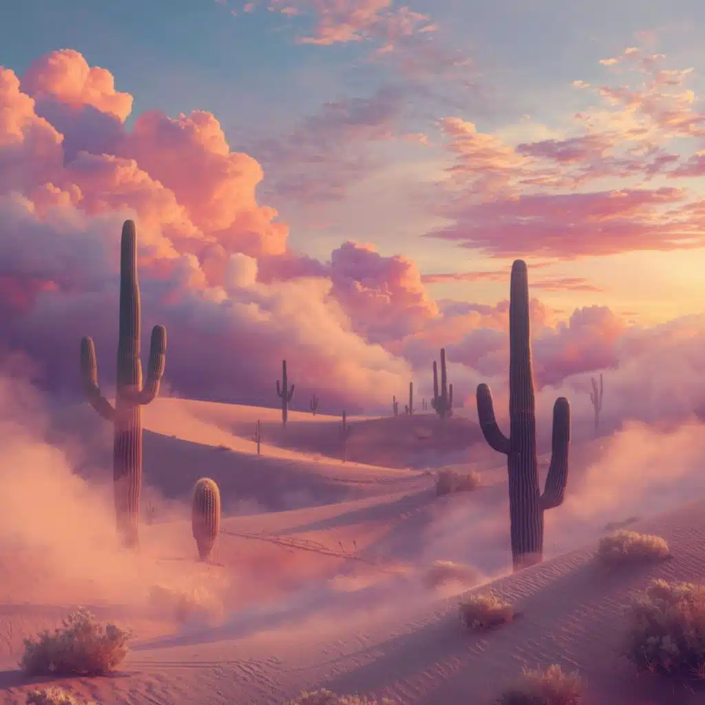 Deserto tra le nuvole