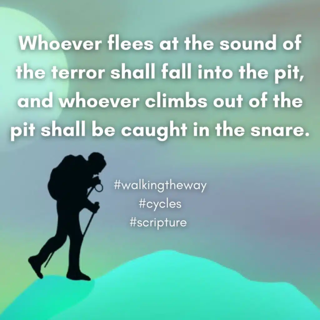 Walking the Way 12th January 2026 - Falling to the level of our identity