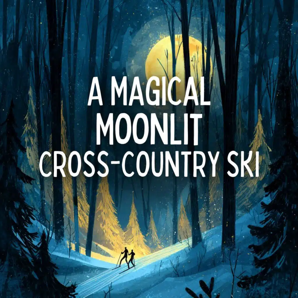 A Magical Moonlit Cross-Country Ski
