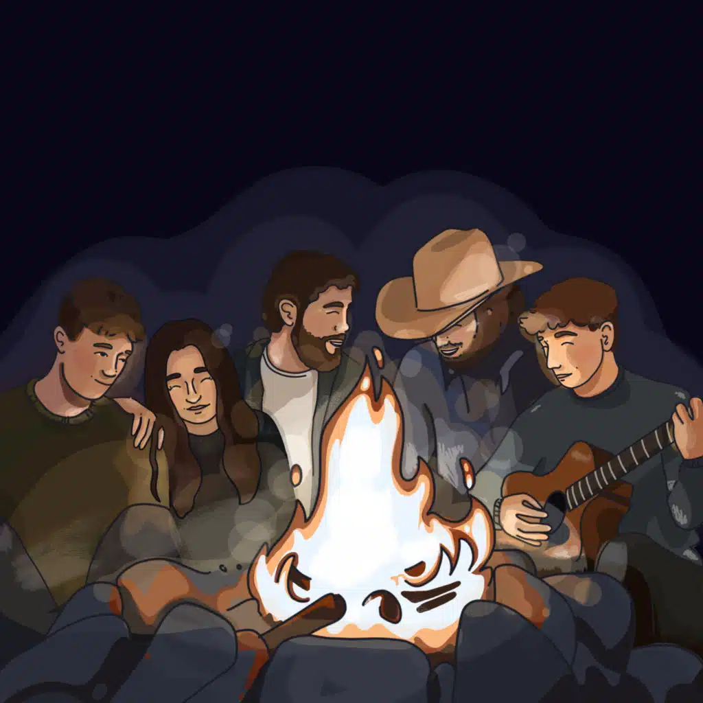 Autour du feu