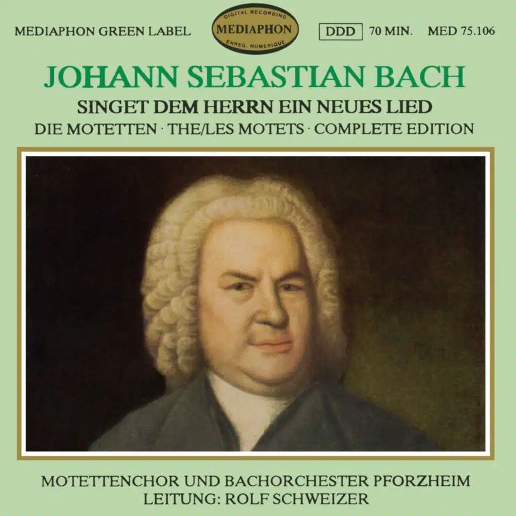 Motettenchor Pforzheim, Bachorchester Pforzheim & Rolf Schweizer