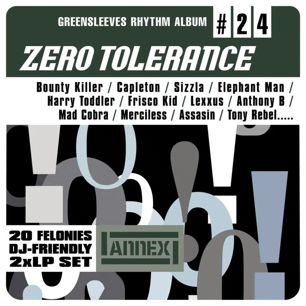 Greensleeves Rhythm Album #24: Zero Tolerance