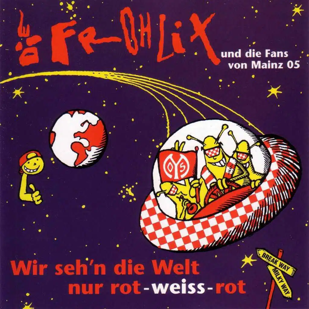 Wir Seh'n Die Welt nur in Rot-Weiss-Rot
