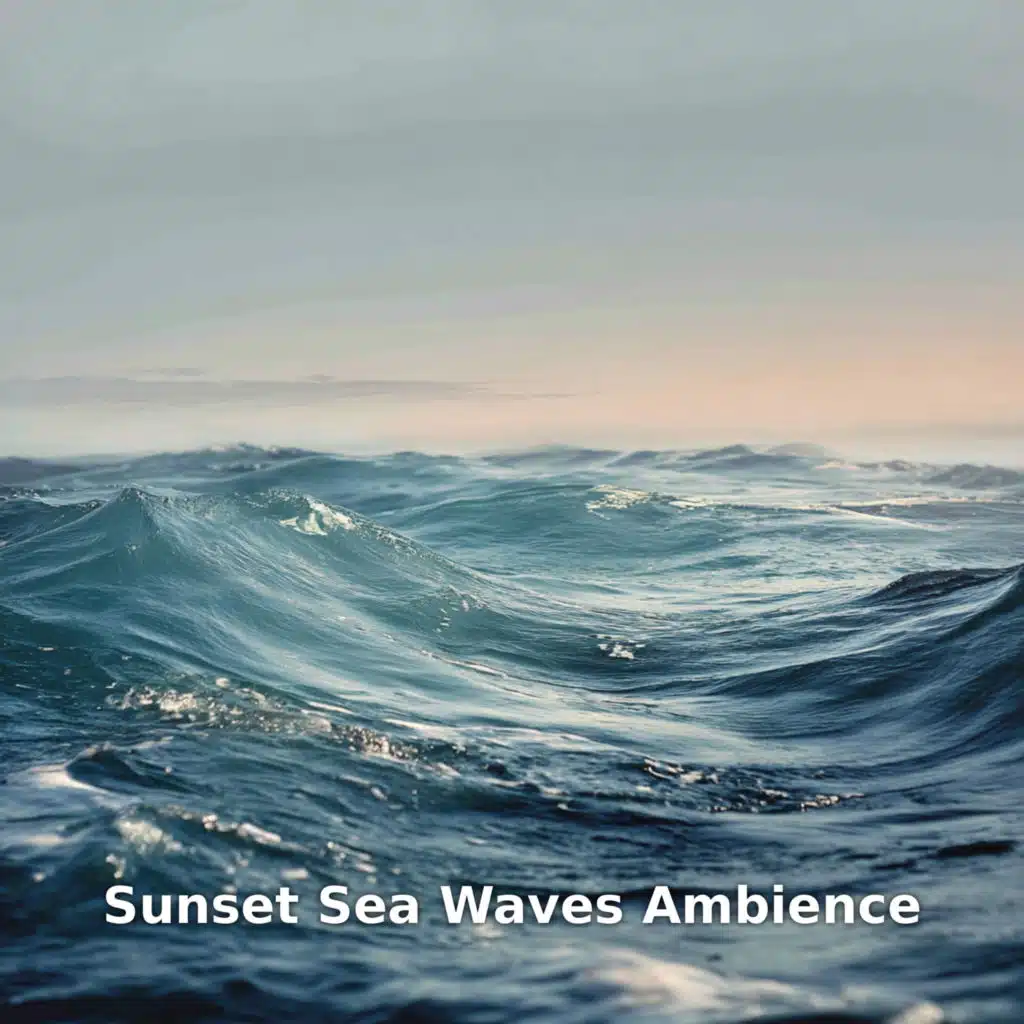Sunset Sea Waves Ambience