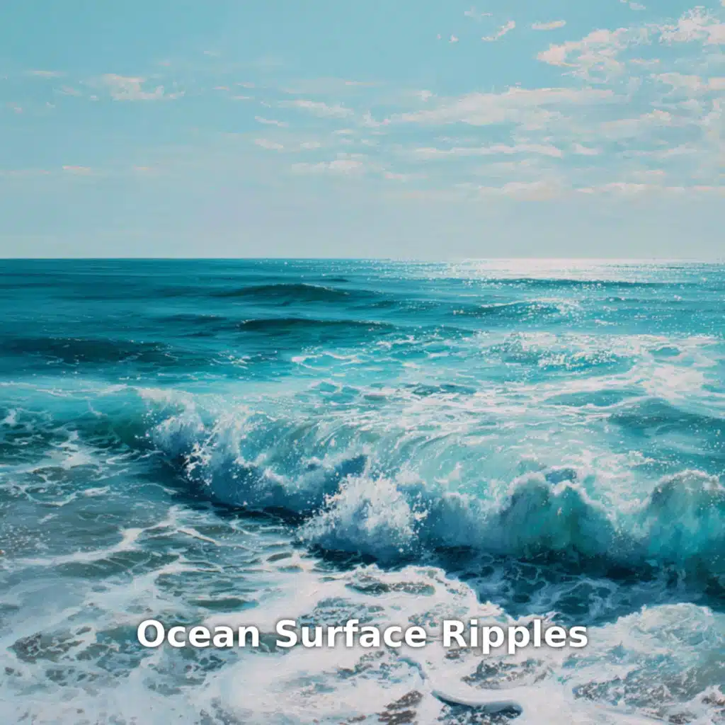 Ocean Surface Ripples with Calm Tide Sounds, Pt.15