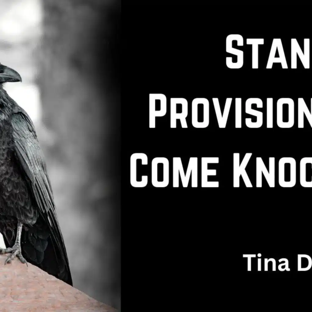 Stand Up: Provision has Come Knocking