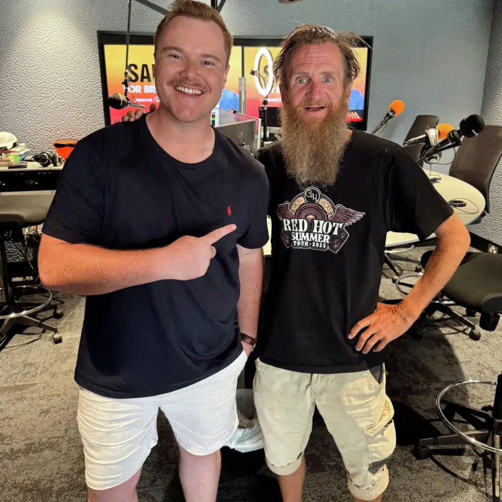 Paul "Fluffy" Sinclair Takes On LIVE Radio