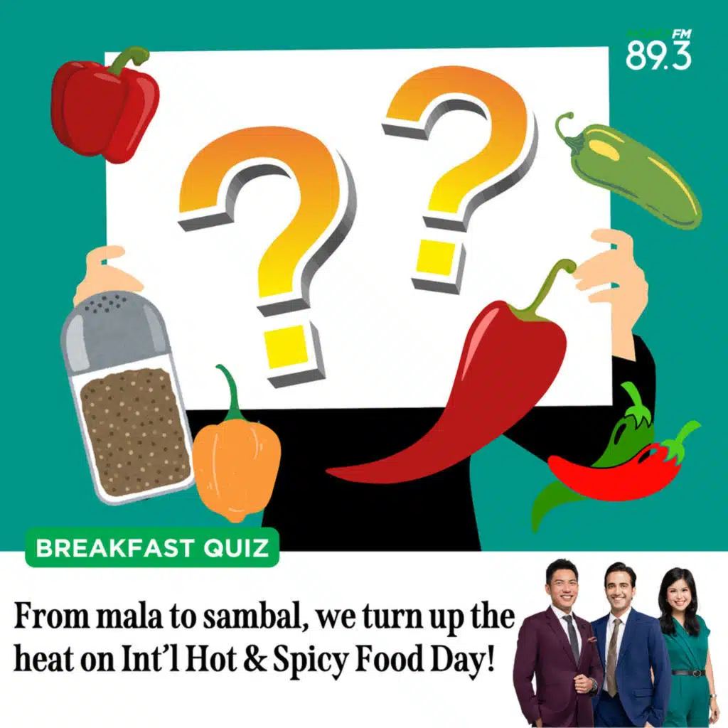 Breakfast Quiz: Mala, chilli padi, sambal - How well can you take the heat?