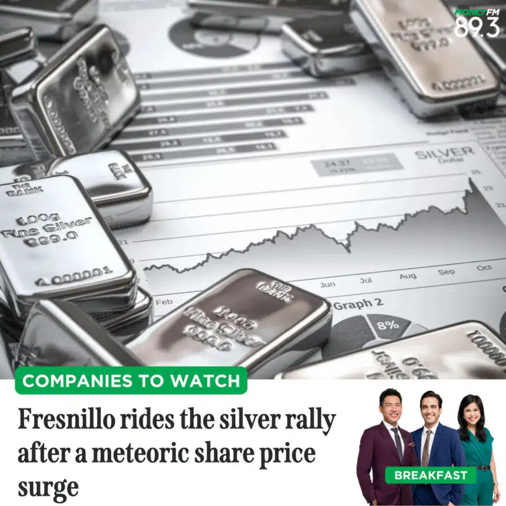 Companies To Watch: Fresnillo rides the silver rally after a meteoric share price surge