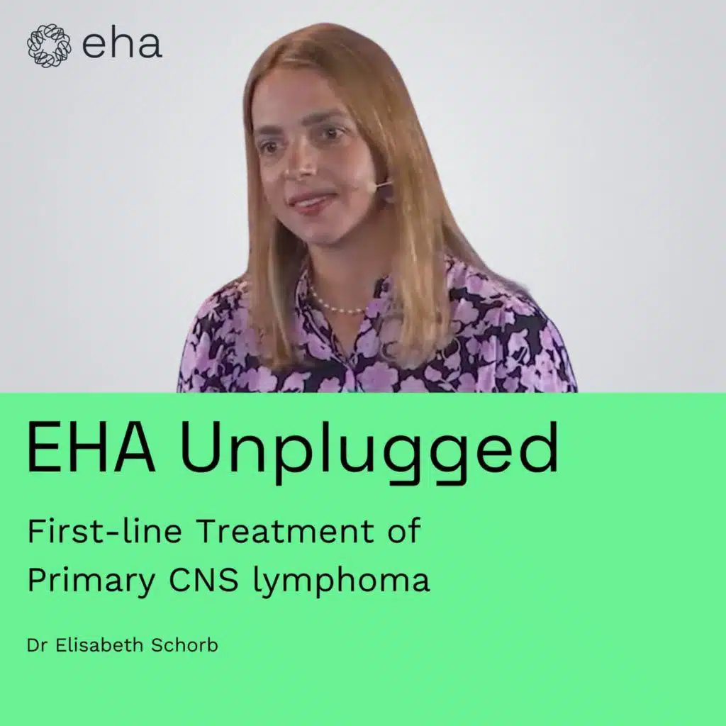 First-line Treatment of Primary Central Nervous System Lymphoma (PCNSL) (EHA2024)