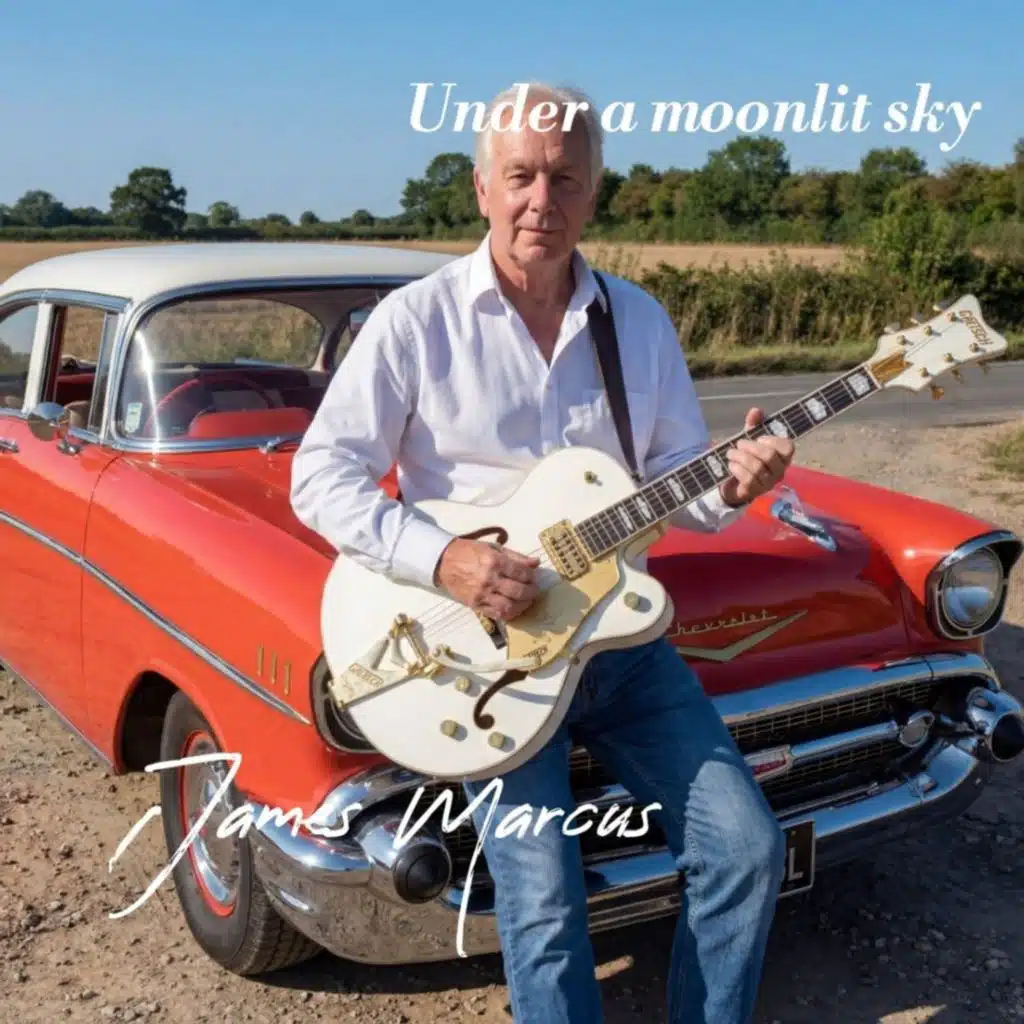Under a moonlit sky