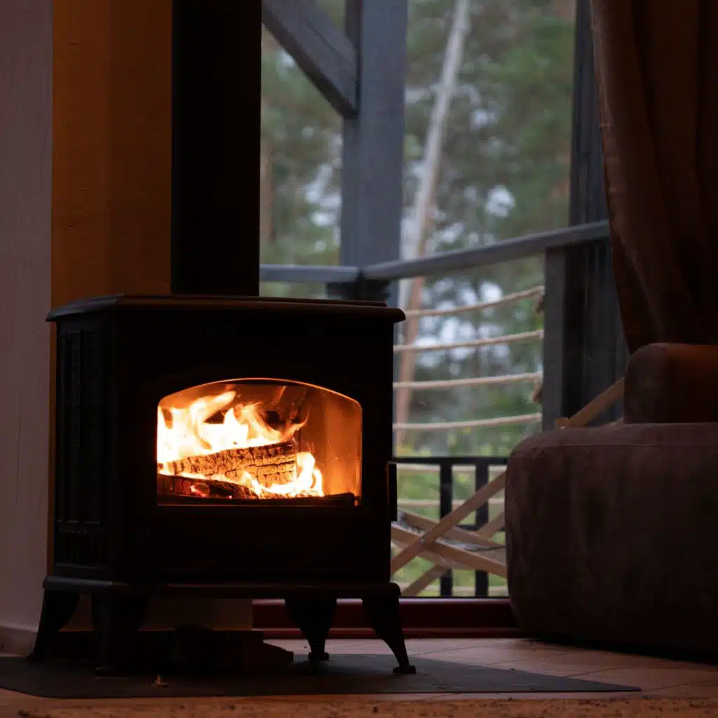 A warm welcome a gentle heart lit by the fireplace on this night Mellow piano