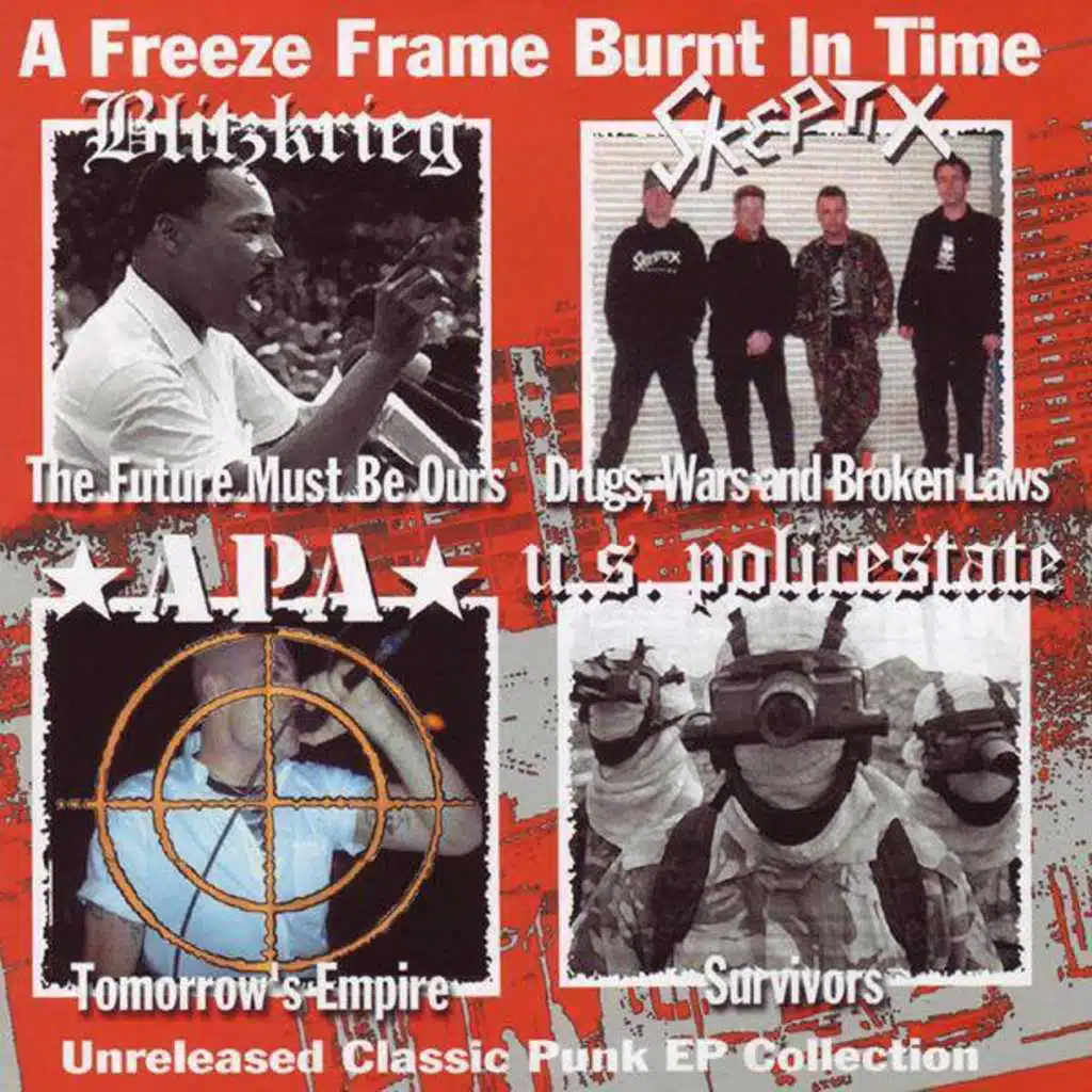 A Freeze Frame Burnt In Time - Unreleased Classic Punk EP Collection