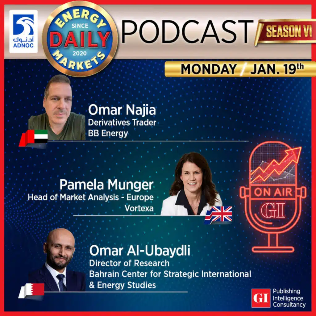 PODCAST: Daily Energy Markets - Jan. 19th