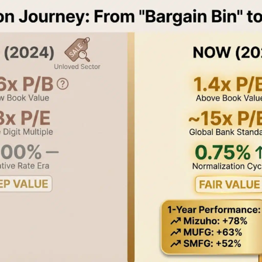 Pod: Japanese Banks - From Value to Growth