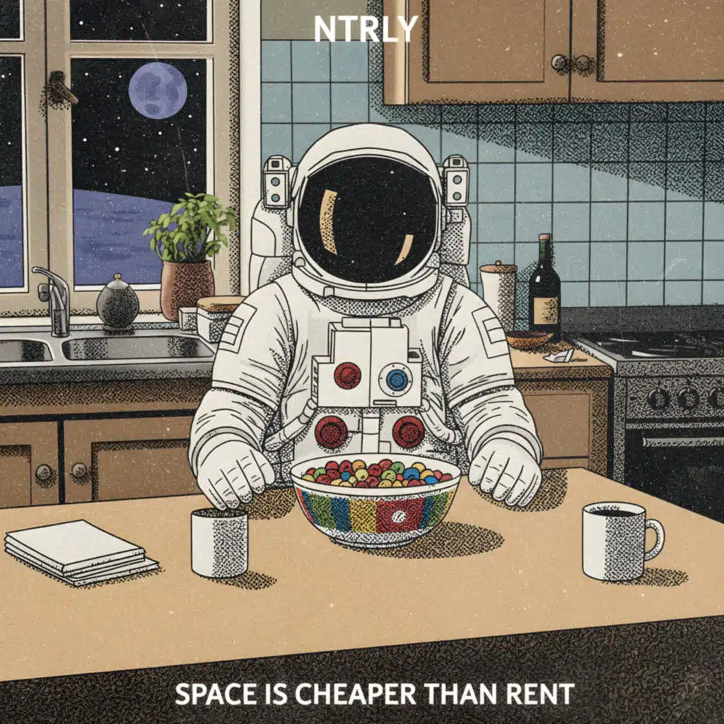 Space is cheaper than rent
