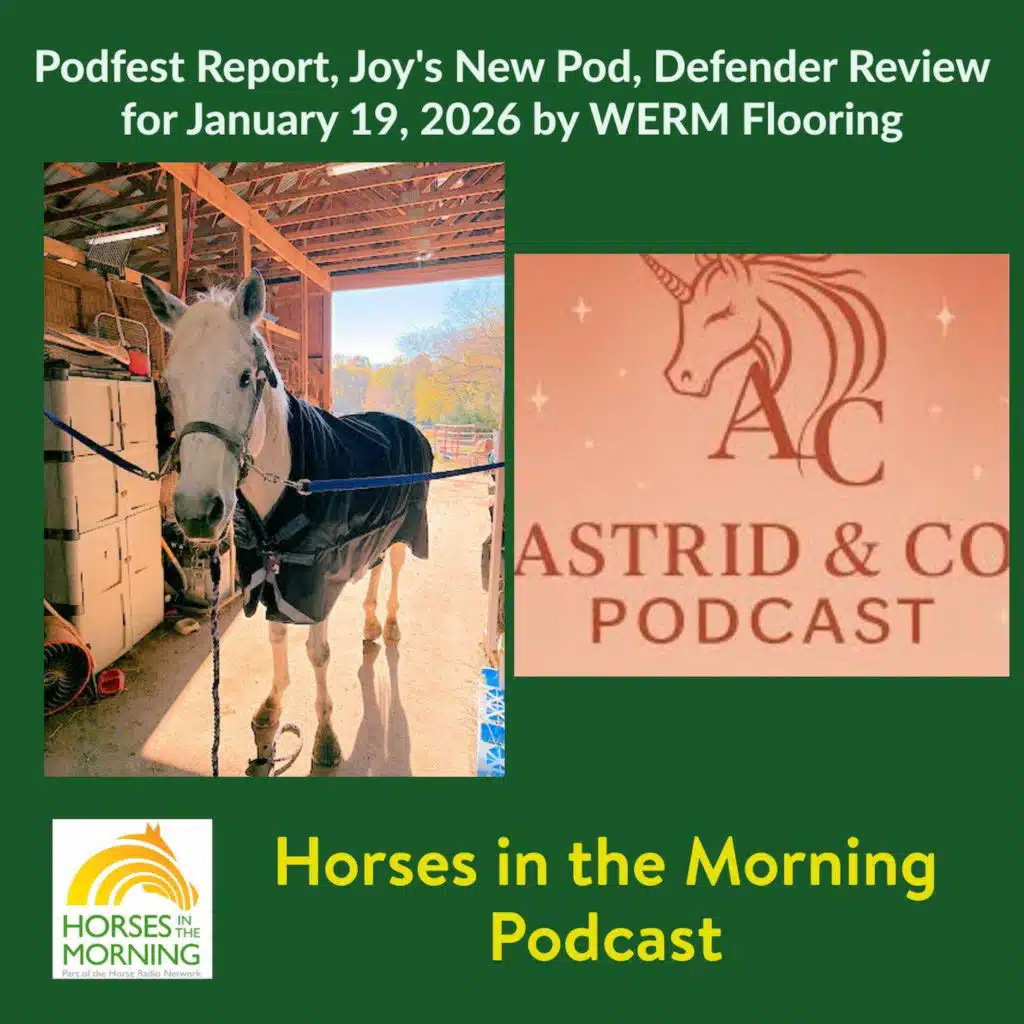 Podfest Report, Joy's New Pod, Defender Review for January 19, 2026 by WERM Flooring