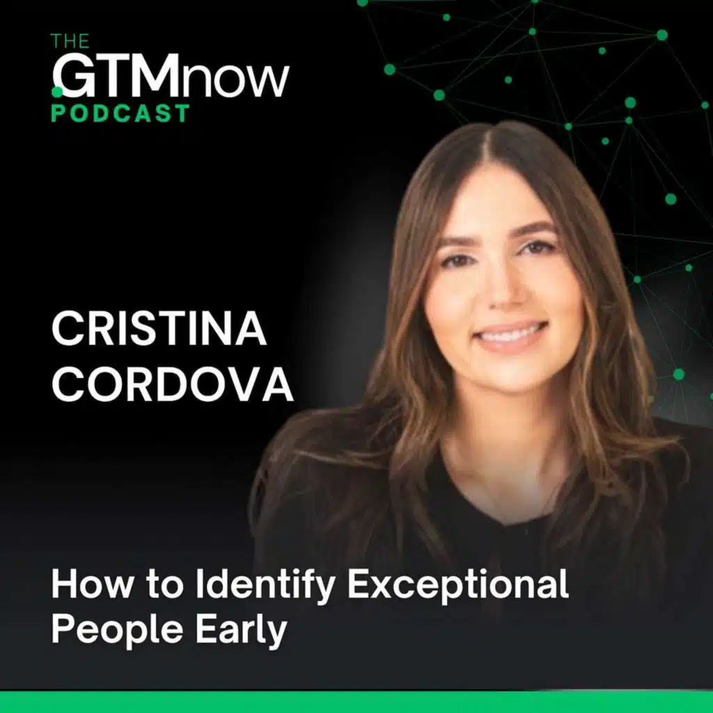 MOMENT: How to Identify Exceptional People Early | Cristina Cordova (Stripe, Notion, Linear)